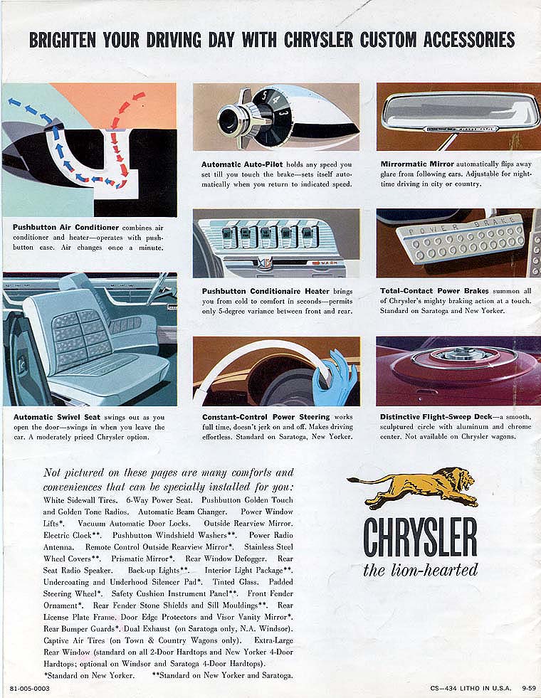 1960 Chrysler Brochure Page 6